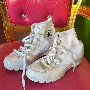 Converse Women's White High-Top Sneakers